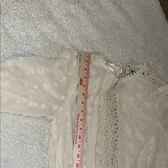 Lulu's Cream Long Sleeve Dress - Picture 15 of 15